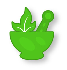 World Homoeopathy Day  icon green color design template 