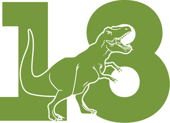 Dinosaur SVG Design eps 