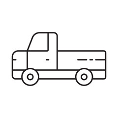 pickup truck icon