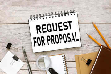 RFP - Request For Proposal acronym, business concept background