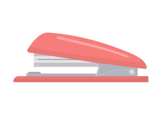 Office stapler, school stationery and equipment to bind paper with small metal staples