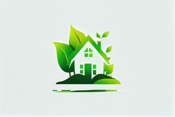 The concept of green and environmentally friendly households.