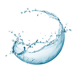 Water splash in circle shape - 581431527