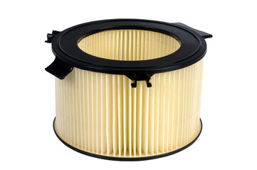 an pollen filter, auto spare part, clipping path