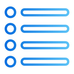 text lines gradient icon