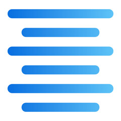 Obraz premium center align gradient icon