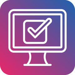 Vector Design Check Box Icon Style