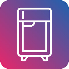 Vector Design Fridge Icon Style