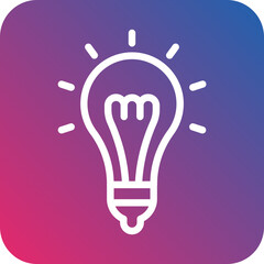 Vector Design Bulb Icon Style