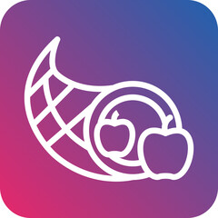 Vector Design Cornucopia Icon Style