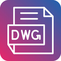 Vector Design DWG Icon Style