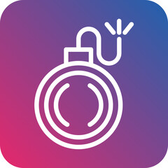 Vector Design Bomb Icon Style