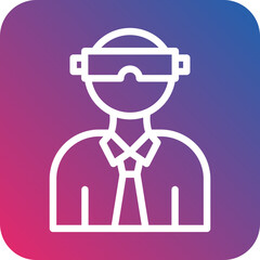 Vector Design Virtual Reality Icon Style