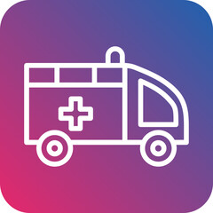 Vector Design Ambulance Icon Style
