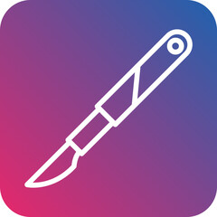 Vector Design Scalpel Icon Style