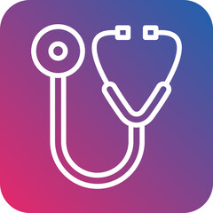 Vector Design Stethoscope Icon Style