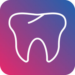 Vector Design Tooth Icon Style