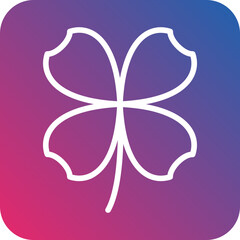 Vector Design Clover Icon Style