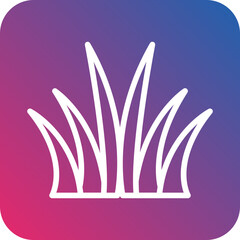 Vector Design Grass Icon Style