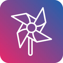 Vector Design Pnwheel Icon Style
