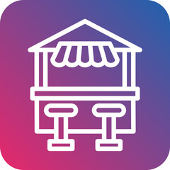 Vector Design Street Food Icon Style