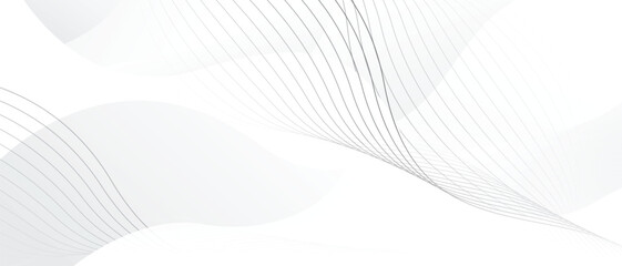 Fototapeta na wymiar White light geometric line texture background abstract design. Template Layout banner, flyer.