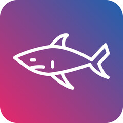 Vector Design Shark Icon Style