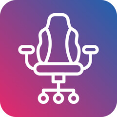 Vector Design Chair Icon Style
