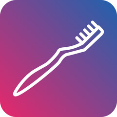 Vector Design Toothbrush Icon Style