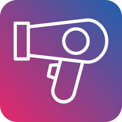 Vector Design Hairdryer Icon Style