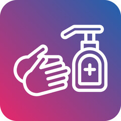 Vector Design Hand Soap Icon Style