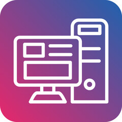 Vector Design Computer Icon Style