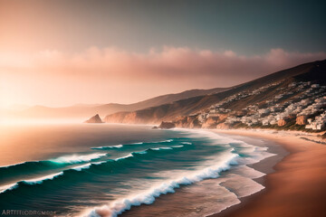 aegean sea. Generative ai.