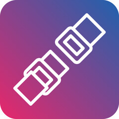 Vector Design Safety Belt Icon Style