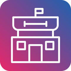 Vector Design Campus Icon Style