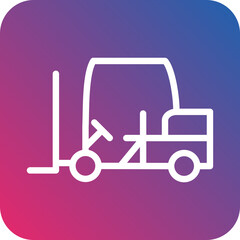 Vector Design Forklift Icon Style