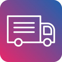 Vector Design Delivery Truck Icon Style