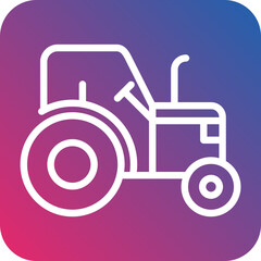 Vector Design Tractor Icon Style