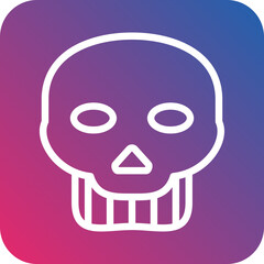 Vector Design Skull Icon Style