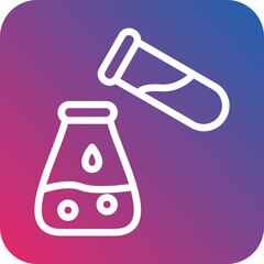 Vector Design Mixing Chemical Icon Style