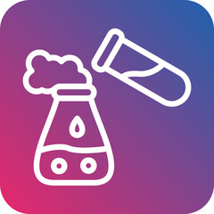 Vector Design Chemical Reaction Icon Style