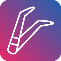 Vector Design Tweezers Icon Style