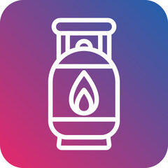 Vector Design Gas Cylinder Icon Style