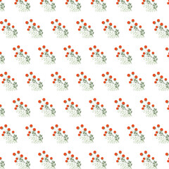 Elegant floral pattern in small hand draw flowers. Liberty style. Floral seamless background for fashion prints. Vintage print. Seamless vector texture.