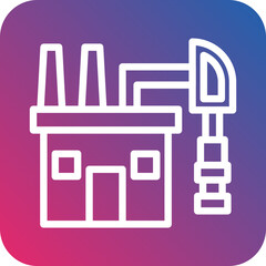 Vector Design Fossil Fuels Icon Style