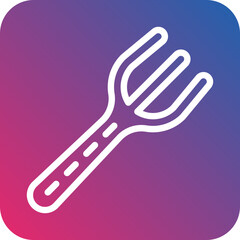 Vector Design Fork Icon Style