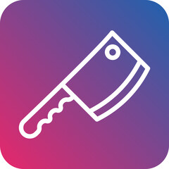 Vector Design Cleaver Icon Style