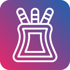 Vector Design Pencil Case Icon Style