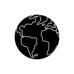 Planet icon vector. astronomy illustration sign. space symbol. science logo.