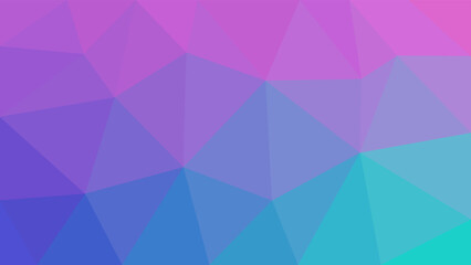 Fototapeta premium Purple Pink Blue Gradient Triangle Background